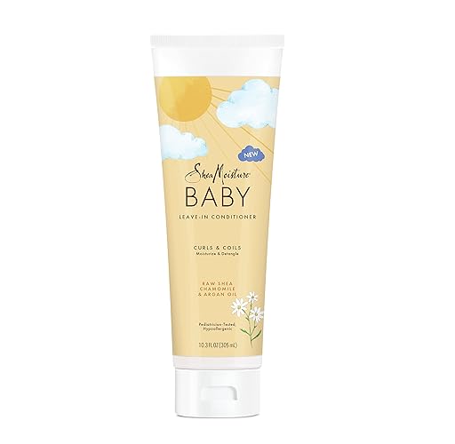 Sheamoisture Baby Leave-In Conditioner, 10.3 Oz - Moisturizes & Detangles Curly Hair