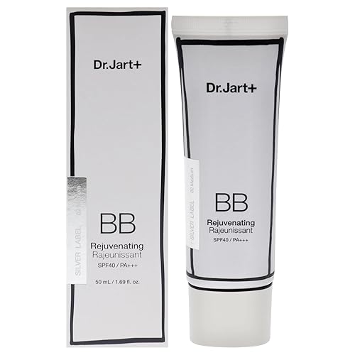 BB Rejuvenating SPF 40 PA+ by Dr. Jart+ - 1.69 oz Makeup for Women, Medium Shade