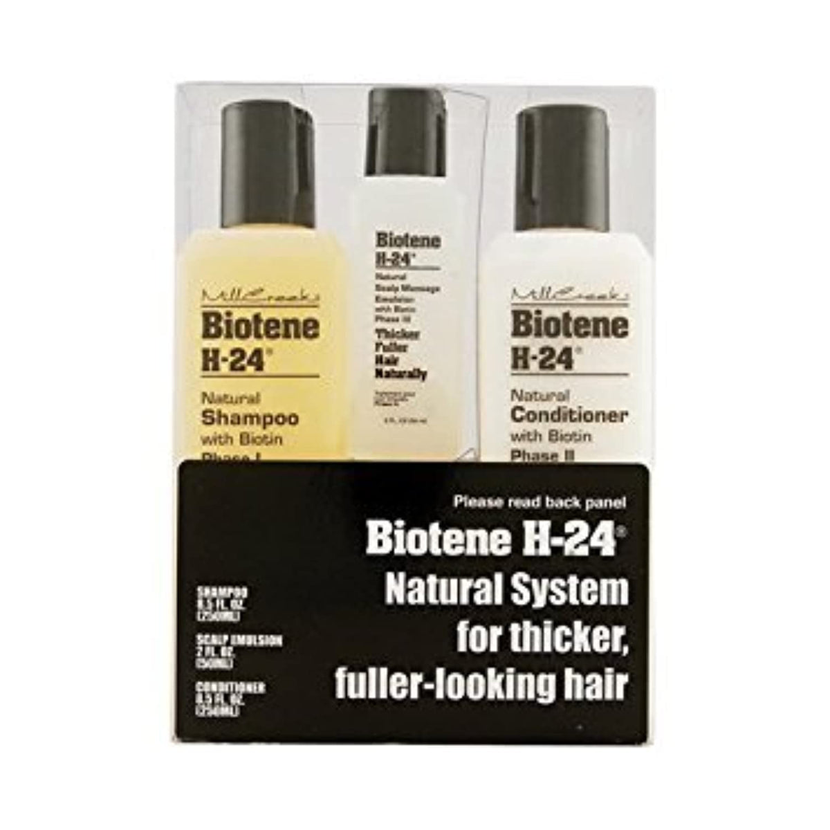 Mill Creek Biotene H24 Shampoo & Conditioner - Nourishing Hair Care Solution