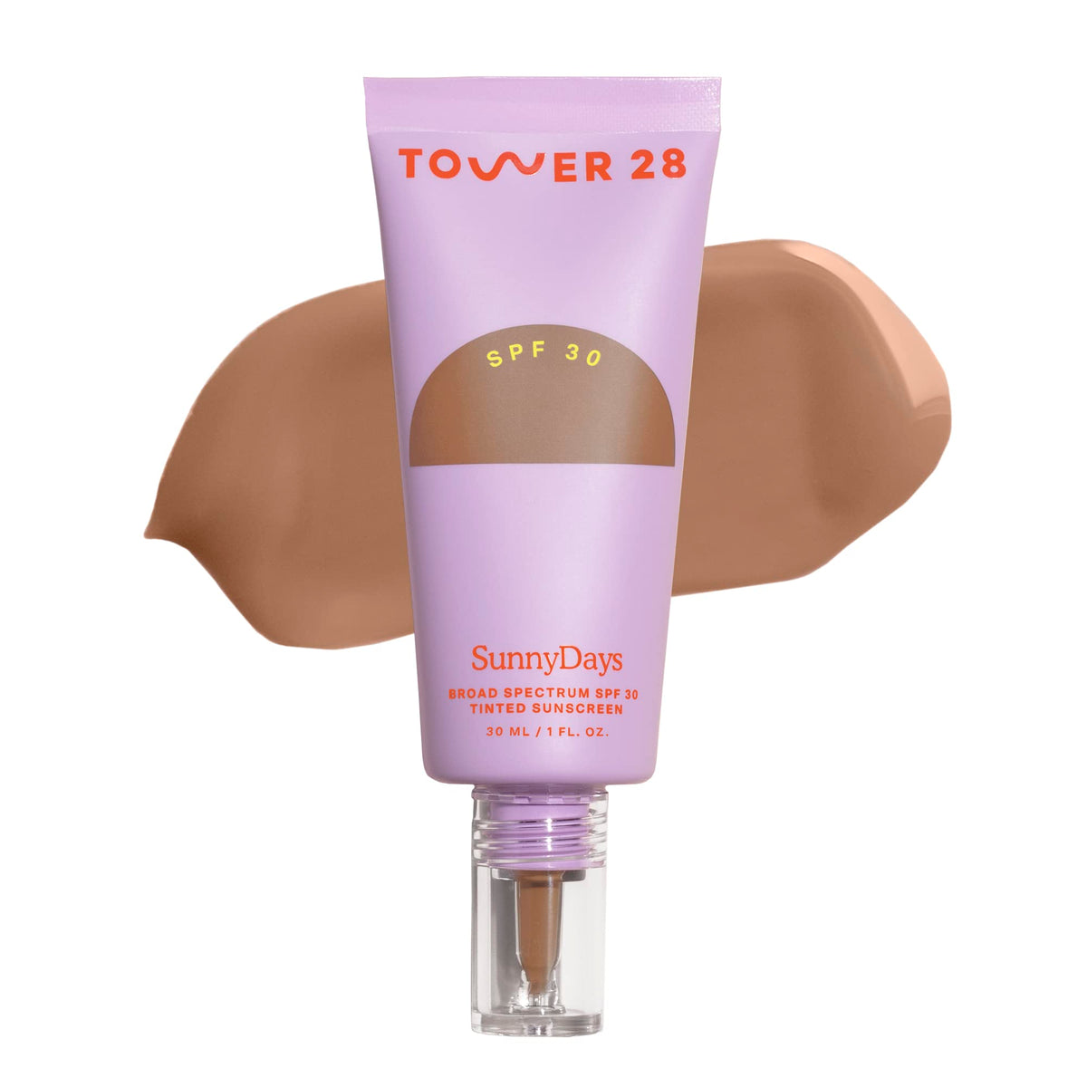 Tower 28 Sunnydays Spf 30 Tinted Mineral Sunscreen Foundation - Shade 45 Silver Lake, 1 Fl Oz