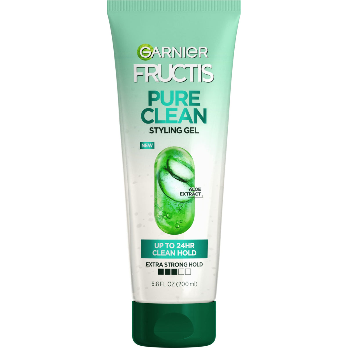 Garnier Fructis Style Pure Clean Styling Gel, 6.8 Fl Oz - Flexible Hold, Clean Finish