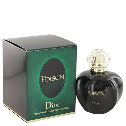 Christian Dior Poison Eau de Toilette Spray, 1.7 Fl Oz - Signature Fragrance for Women