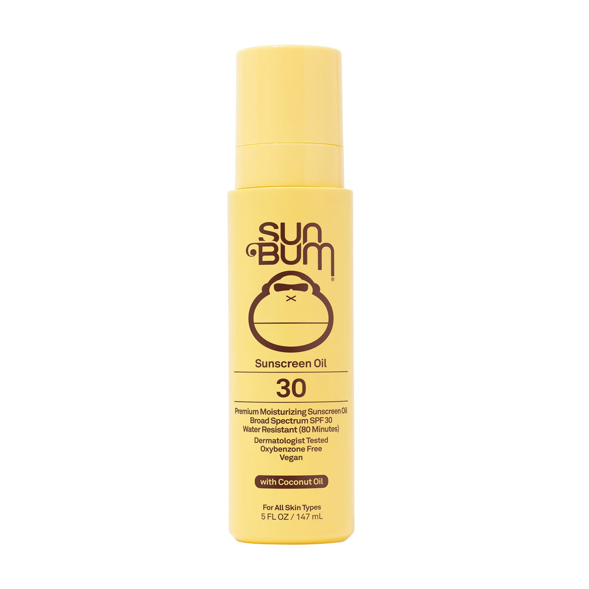 Sun Bum Spf 50 Sunscreen Body Oil - Broad Spectrum Moisturizing Sunblock, 5 Oz, Octinoxate Free