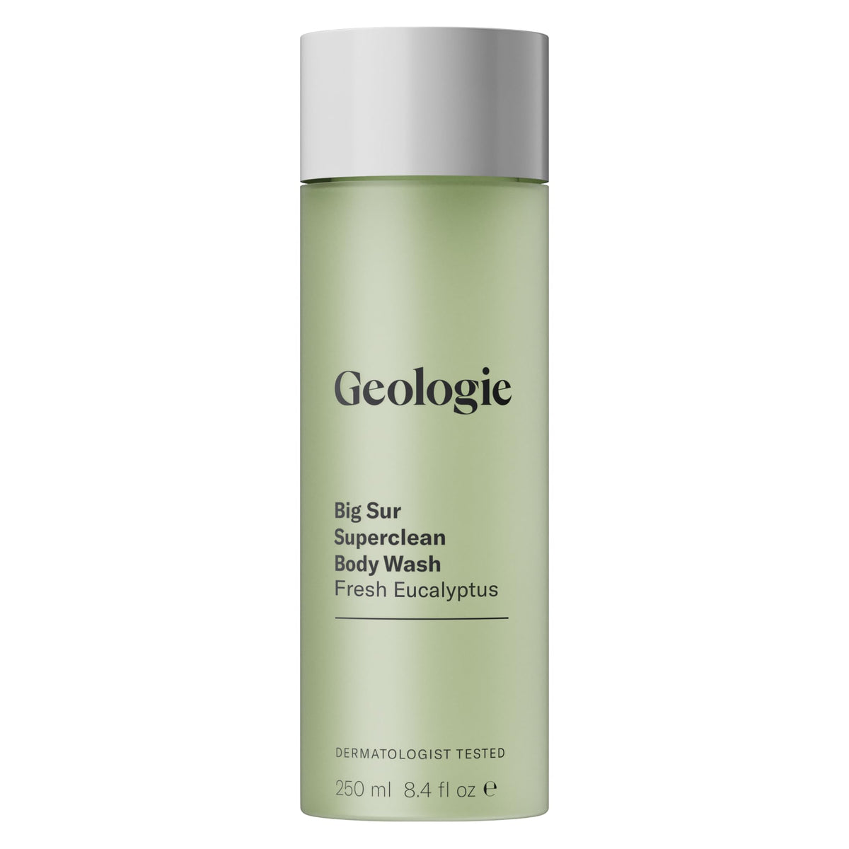 Geologie Big Sur Eucalyptus Body Wash | All-Natural Deep Cleansing Shower Gel | 8.4 Fl Oz