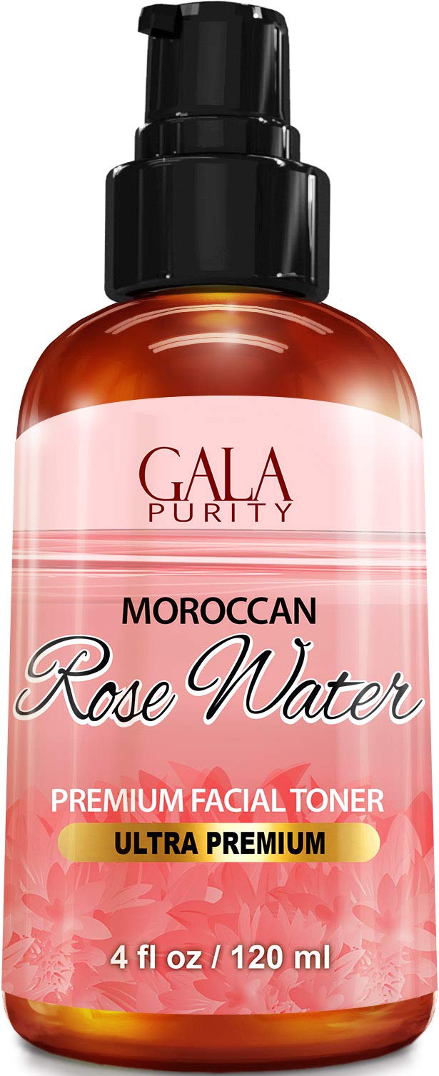 Gaia Purity 100% Natural Pure Rose Water 4Oz - Facial Toner, Moisturizer & Hair Oil