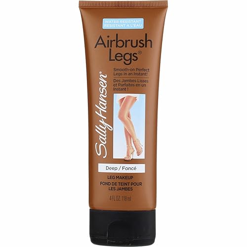 Sally Hansen Airbrush Legs 4Oz Tube (2 Pack) - Instant Leg Makeup & Bronzer For Flawless Skin