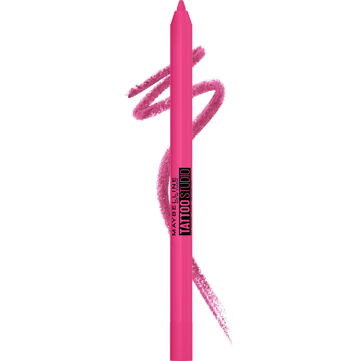 Maybelline Tattoo Studio Long-Lasting Eyeliner Pencil, Waterproof Ultra Pink, 36 Hour Wear