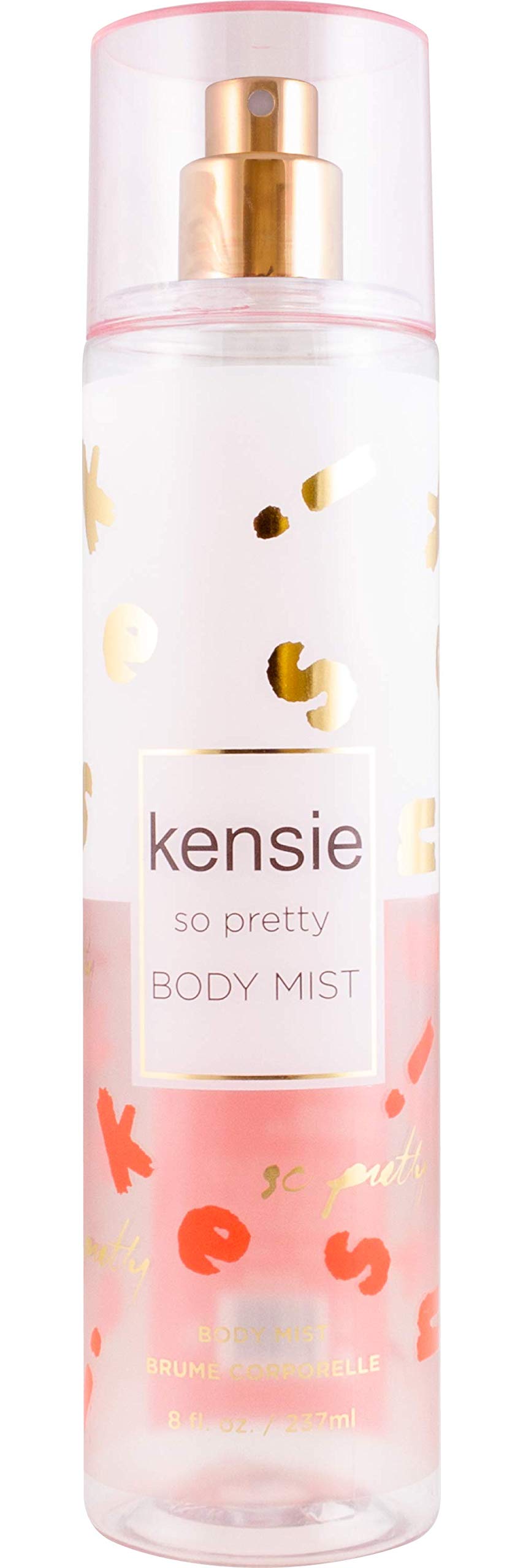 Kensie So Pretty Body Mist, 8 Fl Oz - Pink Fragrance for Women, Refreshing Body Spray, Perfect for Daily Use