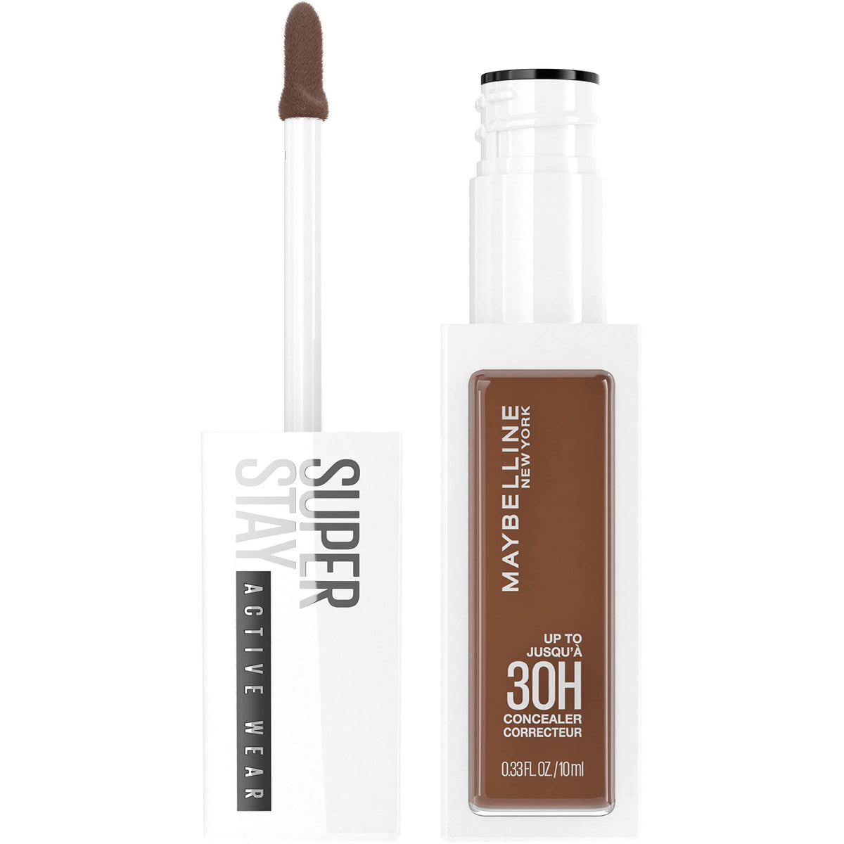 Maybelline Super Stay Liquid Concealer, Full Coverage, 30Hr Wear, Oil-Free, Shade 70, 0.33