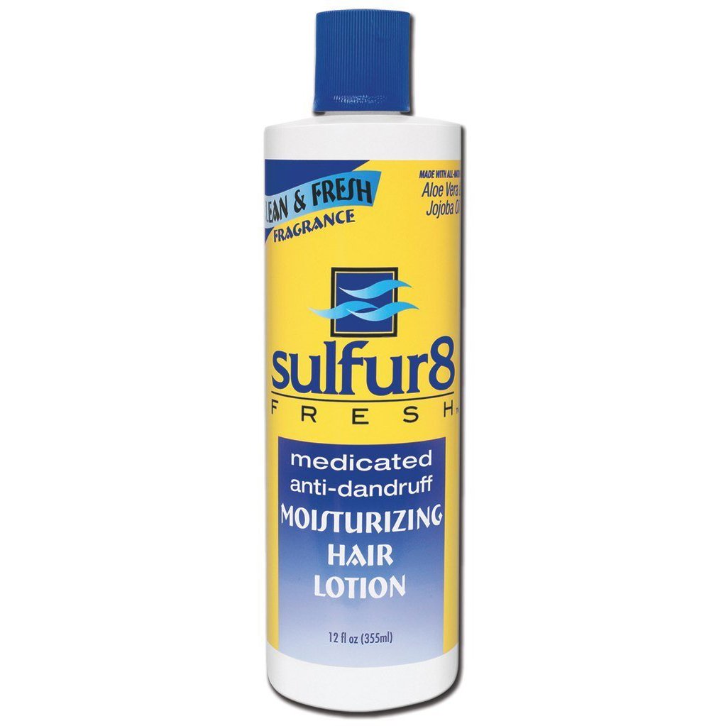 Sulfur 8 Moisturizing Hair Lotion 12 Oz - Nourishing Formula For Healthy Hair