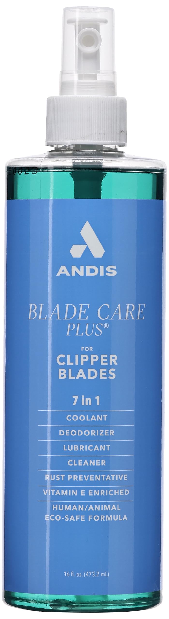 Andis Blade Care Plus 16 Oz Spray - Premium Blade Cleaner & Conditioner For Barbers & Groomers