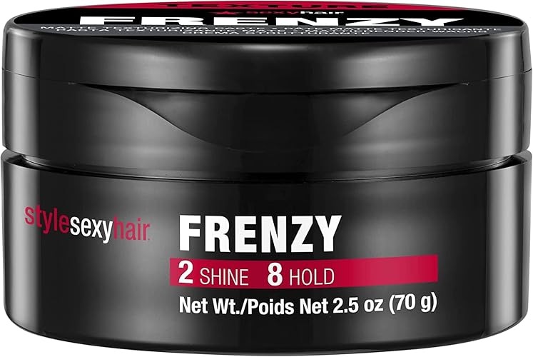 Sexyhair Style Frenzy Matte Texturizing Paste 2.5 Oz - Fullness, Texture & Definition