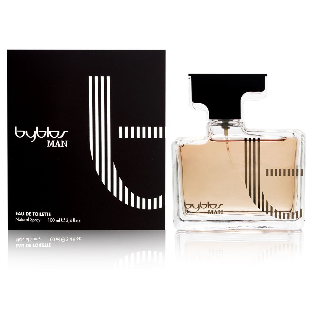 Byblos Man Eau De Toilette Spray For Men, 3.4 Ounce - Fresh, Masculine Fragrance