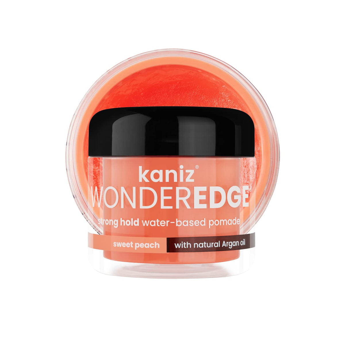 Kaniz Wonderedge Water-Based Pomade, Sweet Peach, 4 Fl Oz (Pack Of 2)