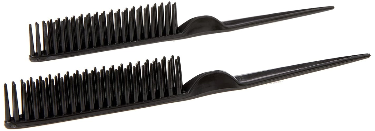 CocoBlack Naturals 3 Row Styling Comb – Detangling, Defining & Separating Curls, Black