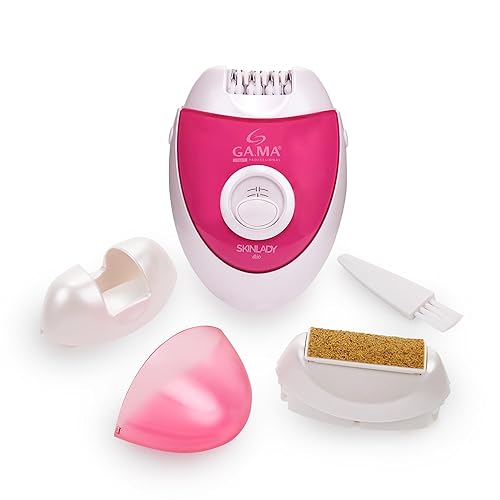 Epilady Skinlady Corded Epilator For Women - 2-Speed Hair Removal Device, Pink