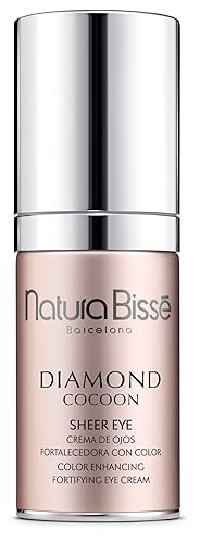 Natura Bissé Diamond Cocoon Sheer Eye Cream - Anti-Aging, Tinted, Hydrating, 0.8 Fl Oz