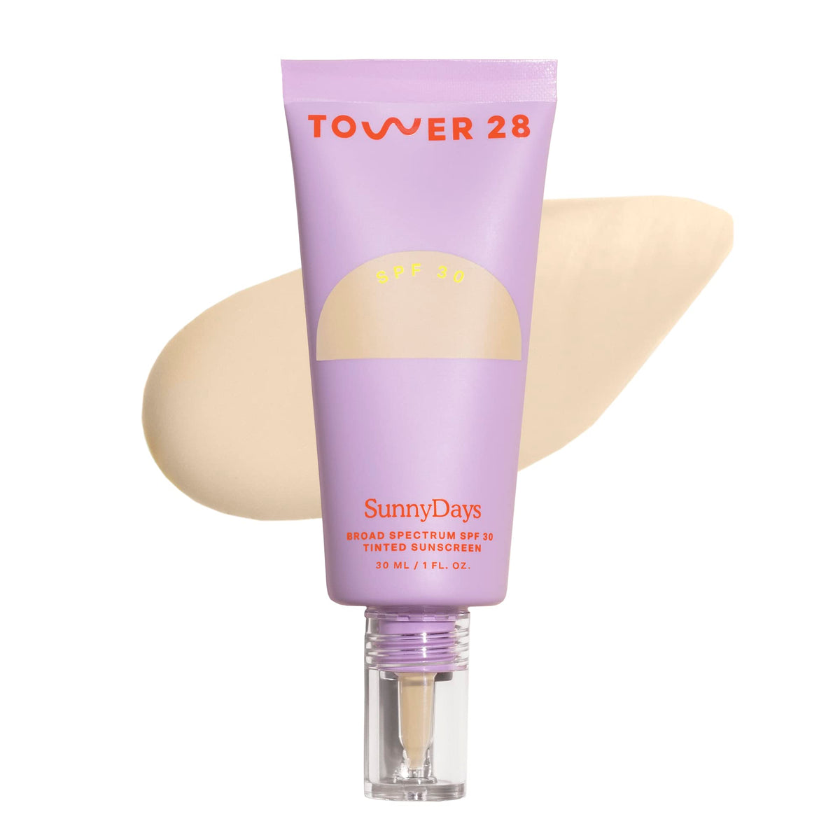 Tower 28 Sunnydays Spf 30 Tinted Mineral Sunscreen, Shade 10 Larchmont, 1 Fl Oz