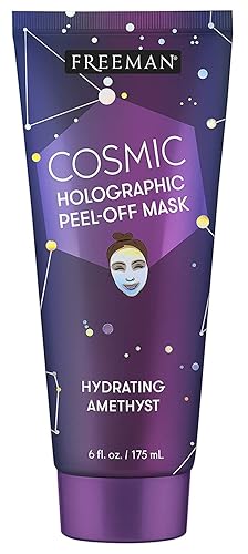 Freeman Cosmic Holographic Hydrating Amethyst Peel-Off Mask, 6 Fl Oz - Skin Care Essential