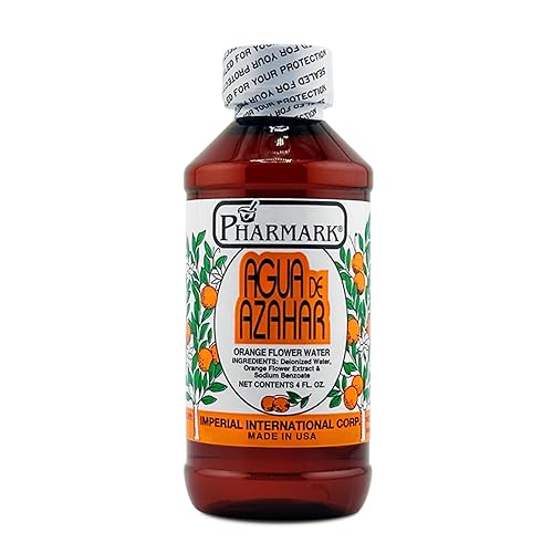 Pharmark Agua De Azahar 4 Oz. Orange Flower-Blossom Water - Natural Floral Essence