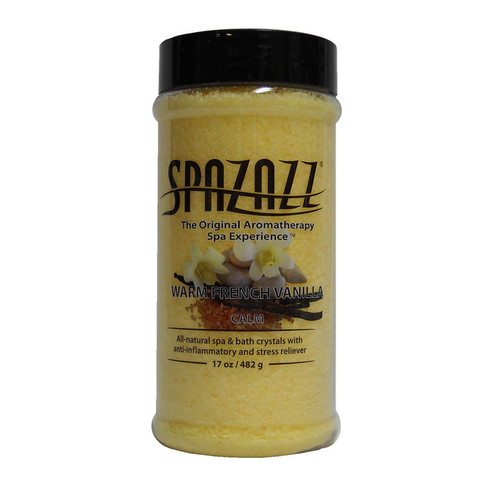 Spazazz Spa And Bath Crystals, French Vanilla, 17 Ounce - Aromatherapy For Relaxation