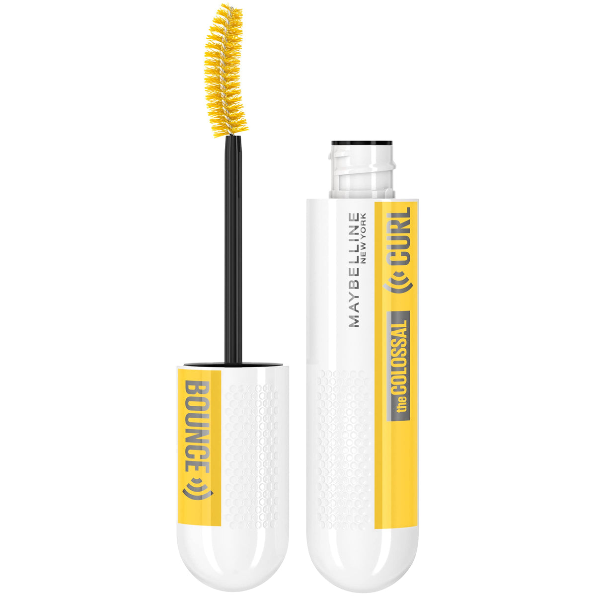 Maybelline Volum' Express Curl Bounce Mascara, Washable Blackest Black, 0.33 Fl Oz