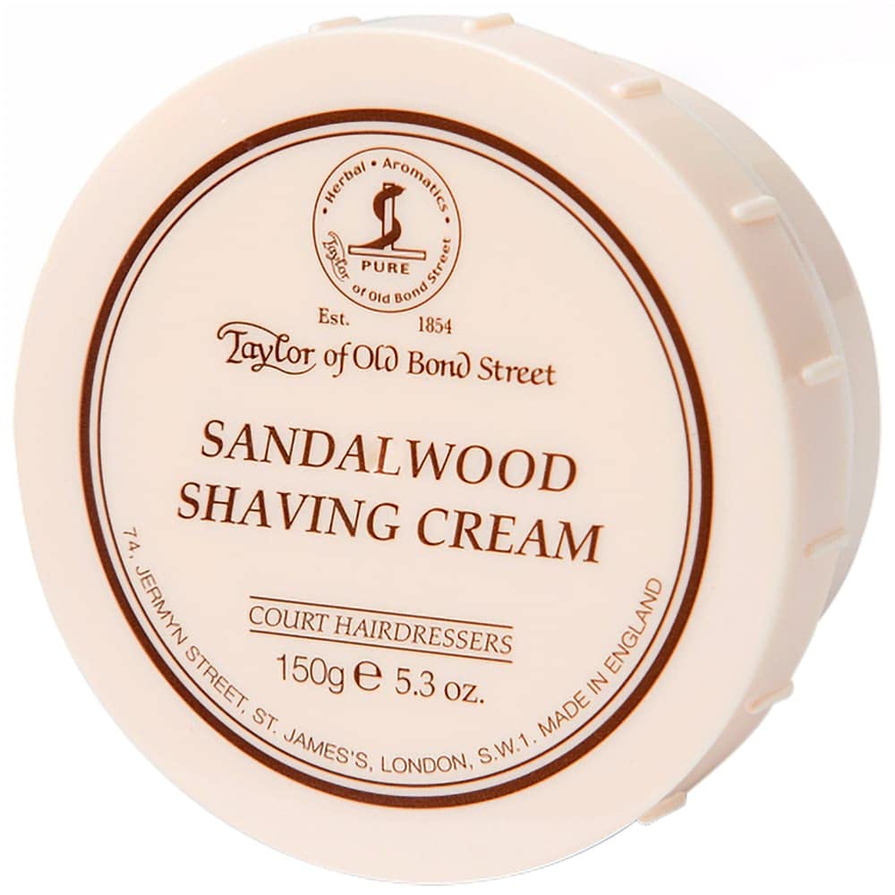 Taylor Of Old Bond Street Sandalwood Shaving Cream Bowl - 5.3 Oz, Plastic