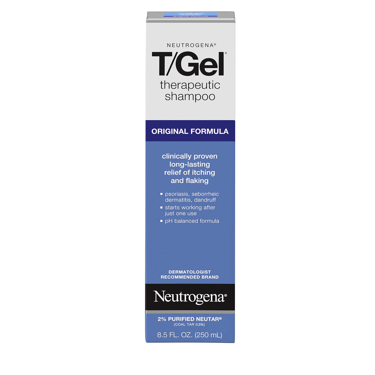 Neutrogena Coal Tar Therapeutic Anti-Dandruff Shampoo, 8.5 Fl Oz, Hair Care Solution