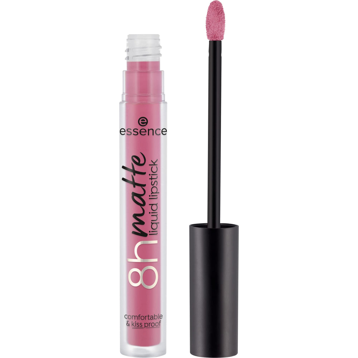 Essence 8H Matte Liquid Lipstick - Highly Pigmented, Smudge-Proof, Vegan - 05 Pink Blush