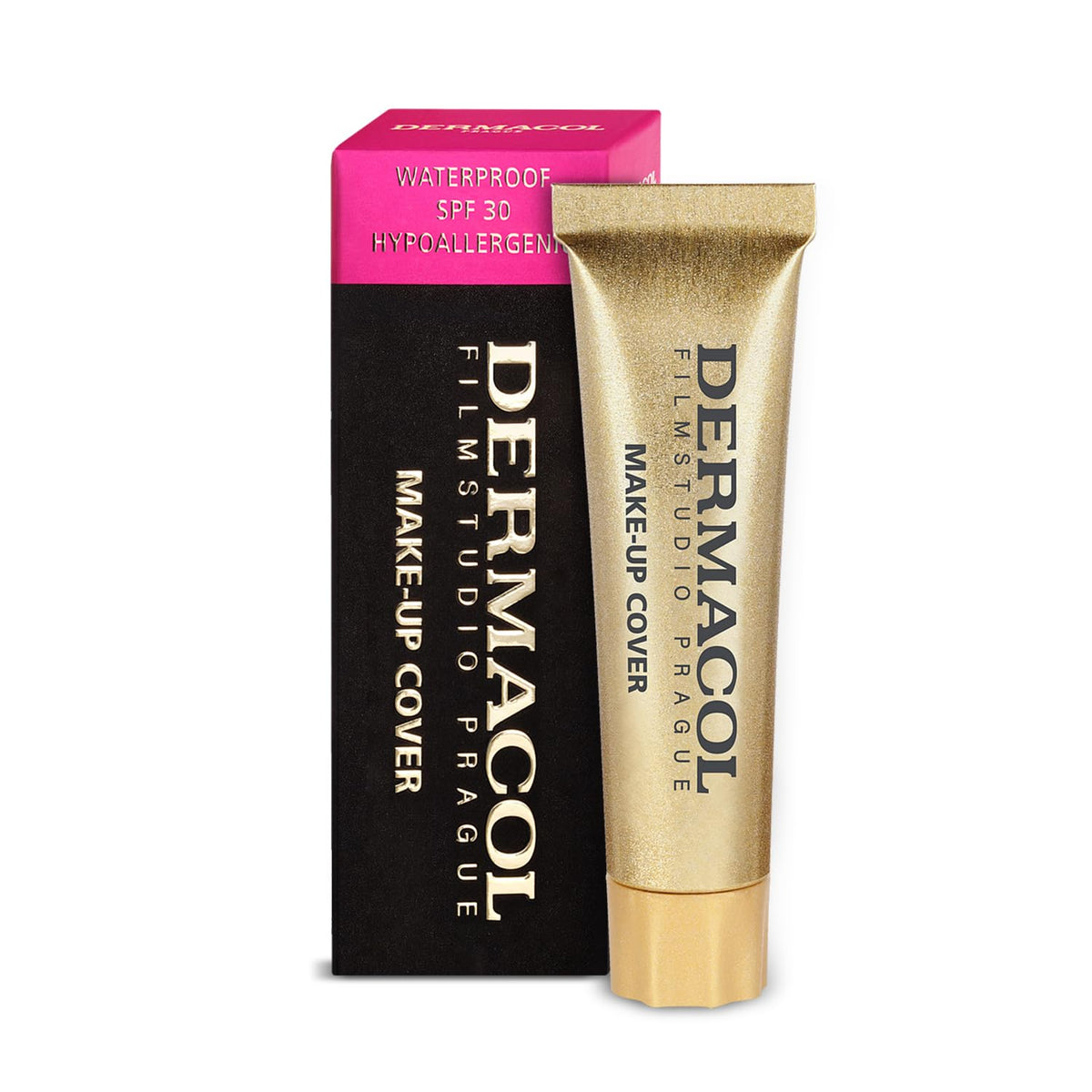 Dermacol Mini Full Coverage Foundation 13G - Matte, Waterproof, Spf 30, Shade 210