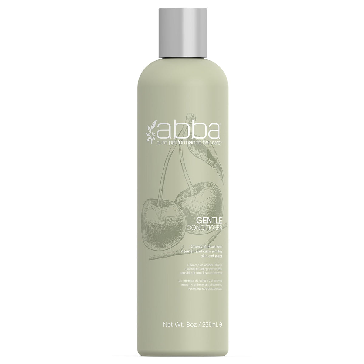 Abba Gentle Conditioner With Cherry Bark & Aloe, 32 Fl Oz - Multi-Pack, Nourishing Hair Care