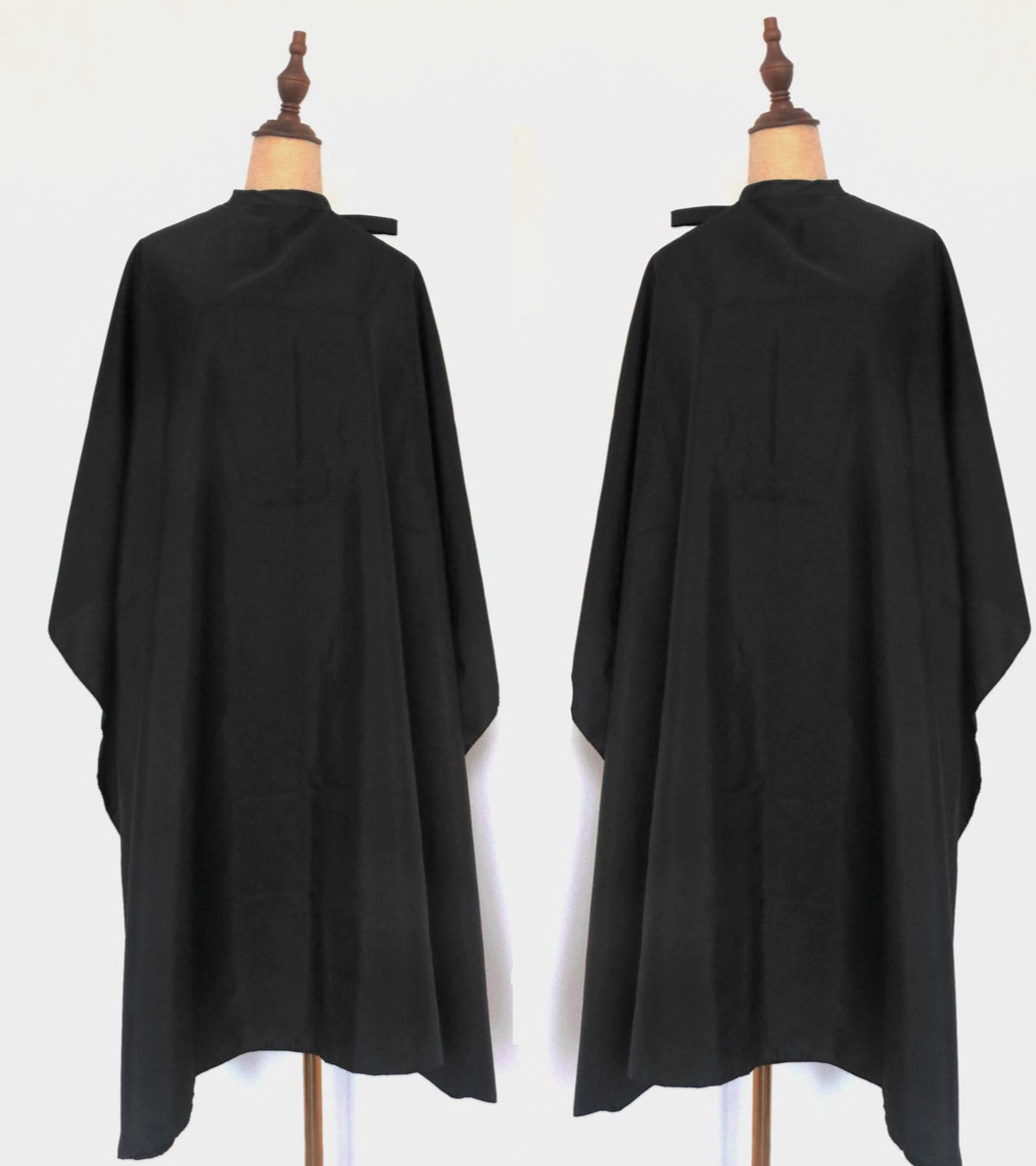 St-Best-P Black Haircut Cape - Waterproof Barber Capes For Men & Adults (2Pcs, 59X47 Inch)