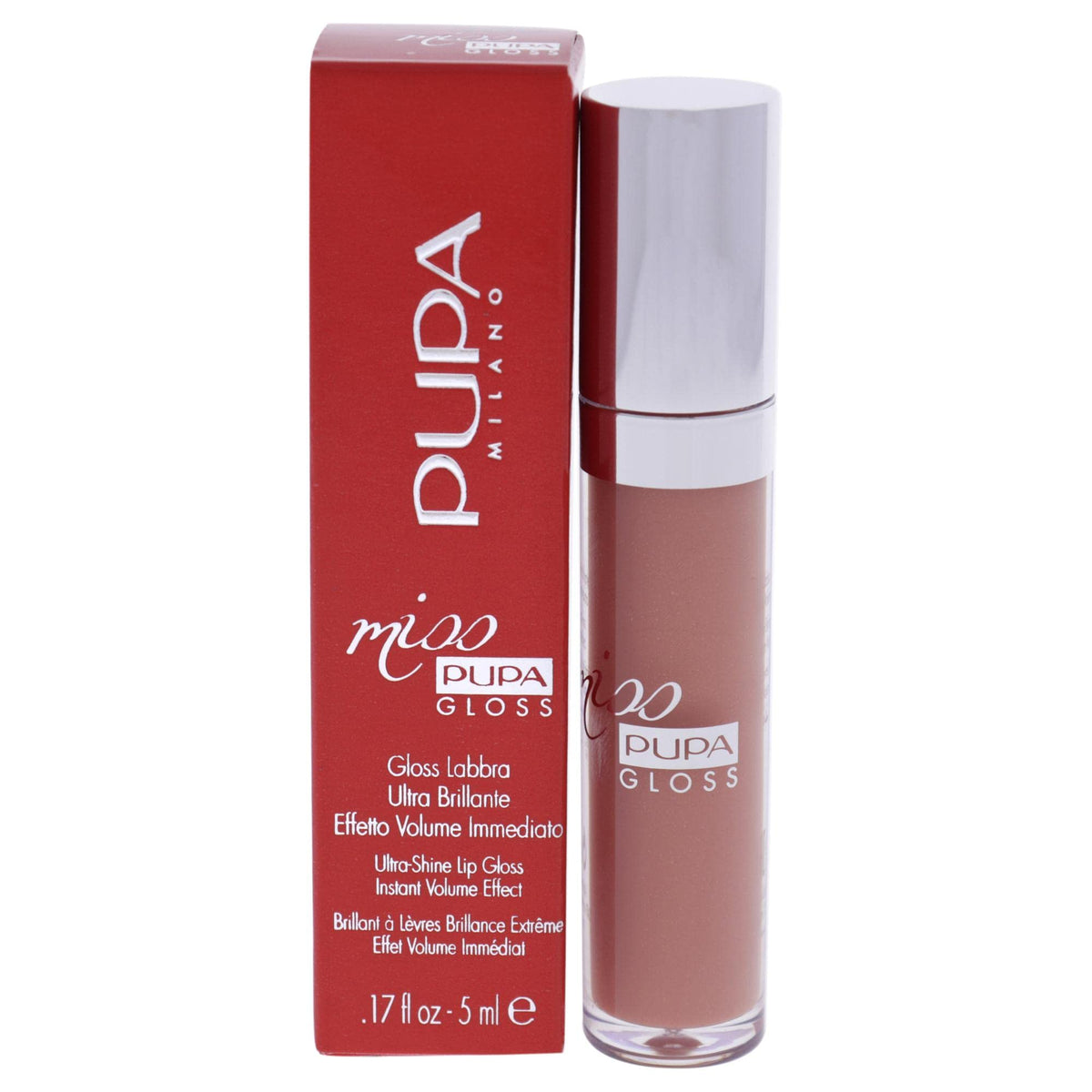 Pupa Milano Miss Milano Lip Gloss  Shiny  Smooth  Plump  Soft  Innovative Gel Texture  Glides Smoothly On The Lips  For A Mo