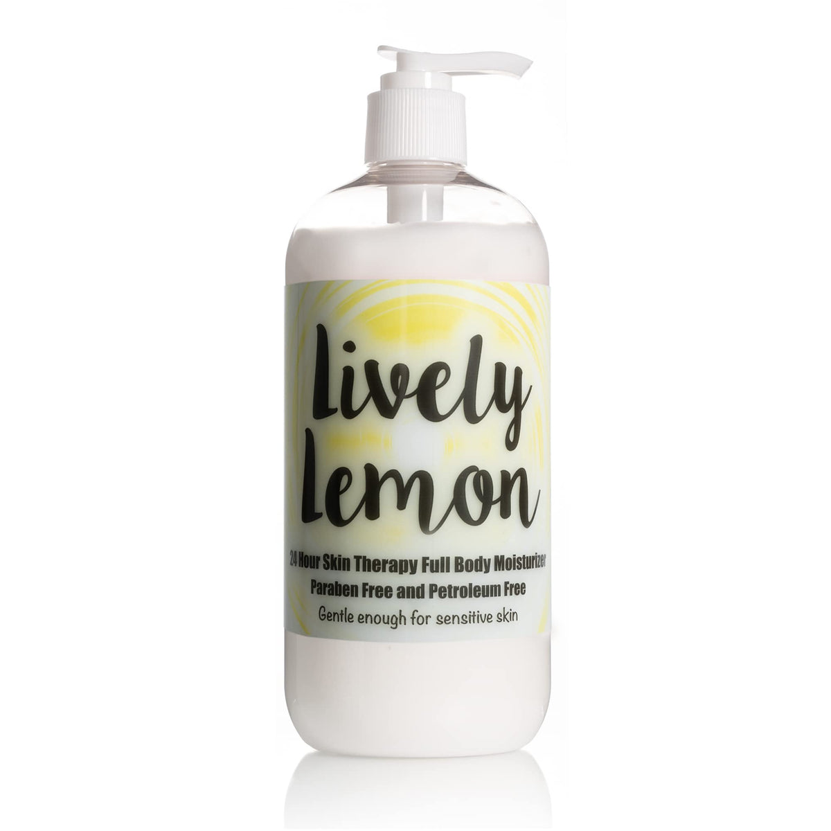 The Lotion Company 24 Hour Skin Therapy Lotion, Paraben Free, Lively Lemon, 16 Fl Oz