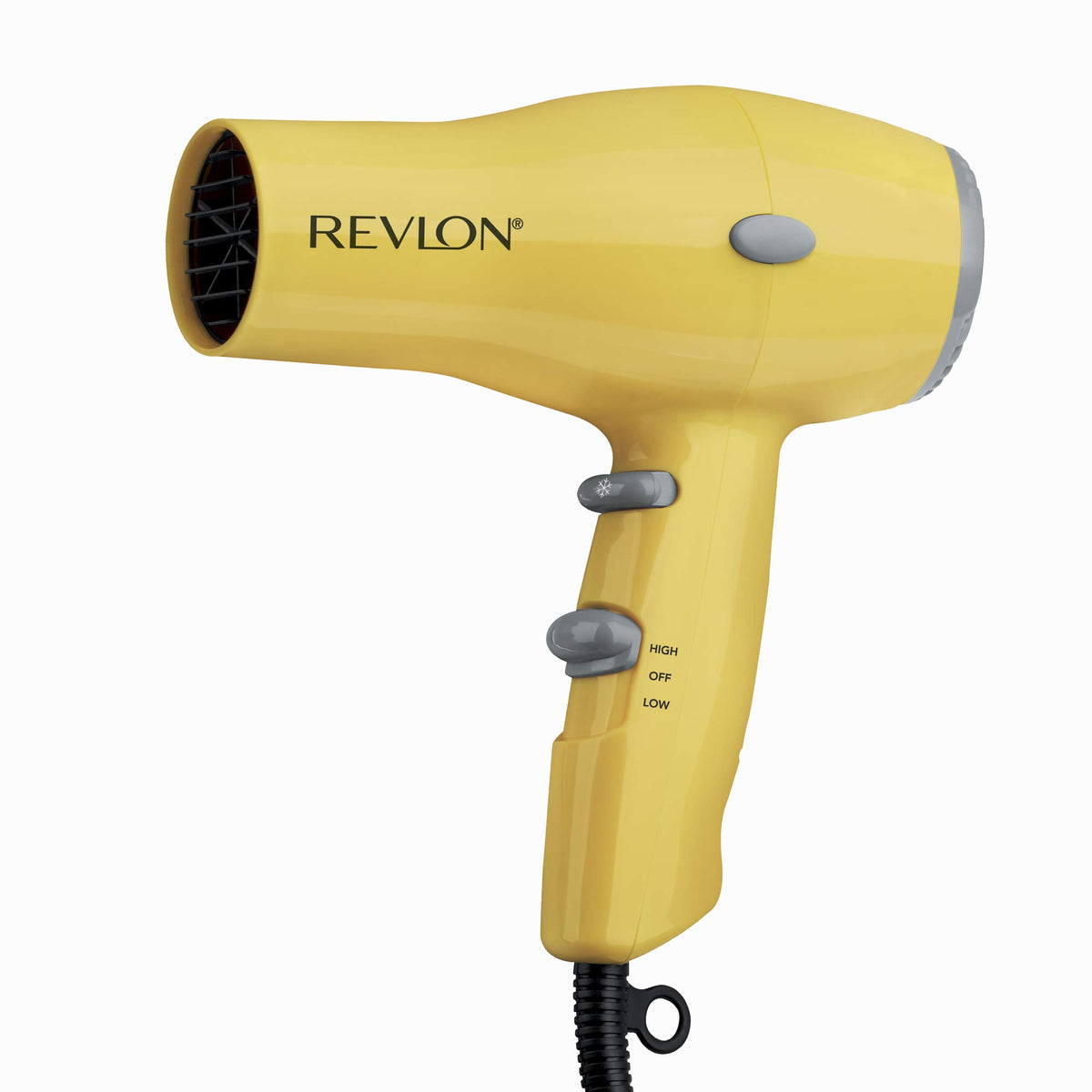 Revlon 1875W Compact Hair Dryer - Lightweight Travel Design, Yellow, 1 Count