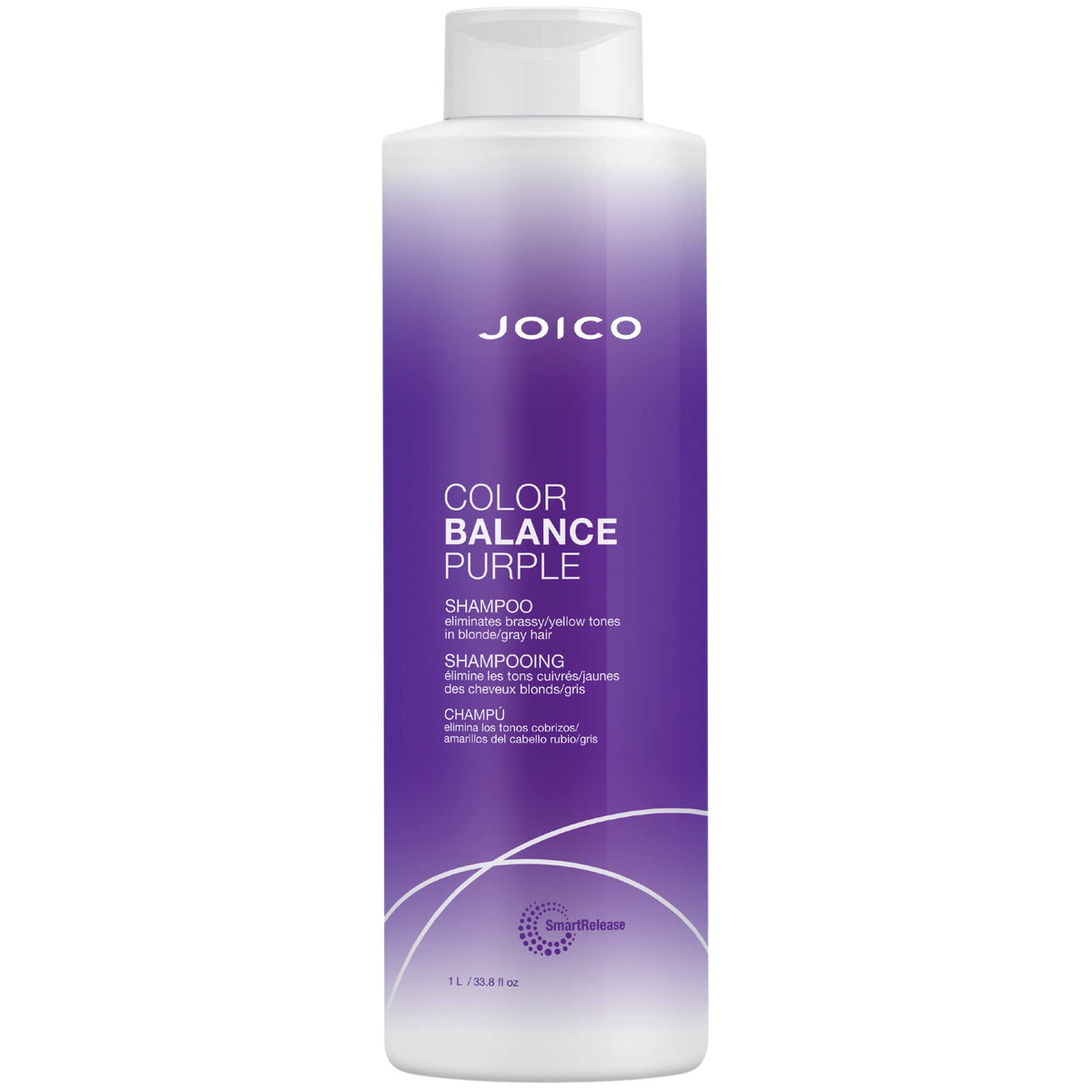 Joico Color Balance Purple Shampoo for Cool Blonde and Gray Hair  338 Fl Oz