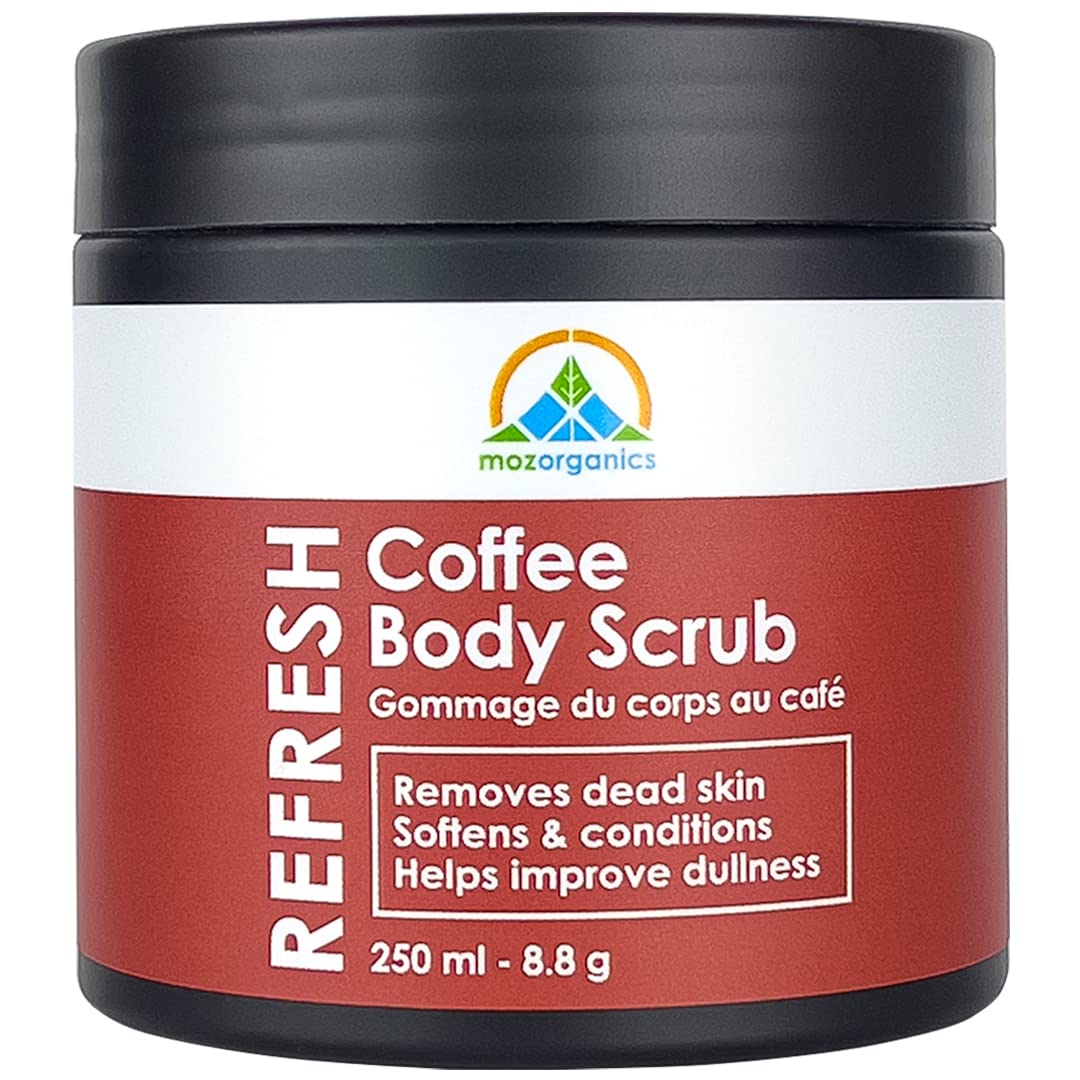 My Organic Zone Coffee Body Scrub | Exfoliates Skin, Reduces Eczema & Cellulite, 250G