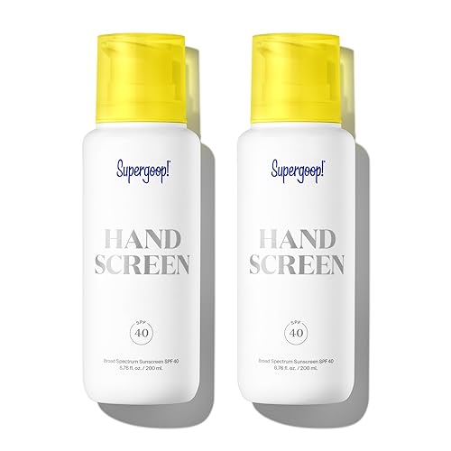 Supergoop! Handscreen Spf 40 - 2-Pack Fast-Absorbing Hand Cream For Dry Cracked Hands