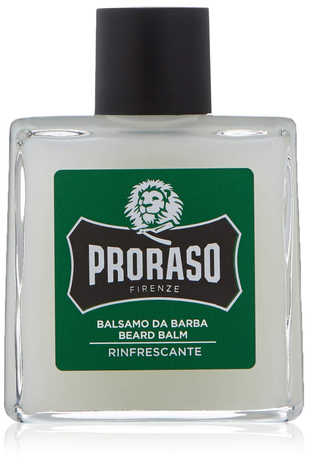 Proraso Beard Balm - Refreshing Green Formula, 3.4 Fl Oz, Moisturizes & Softens Beard