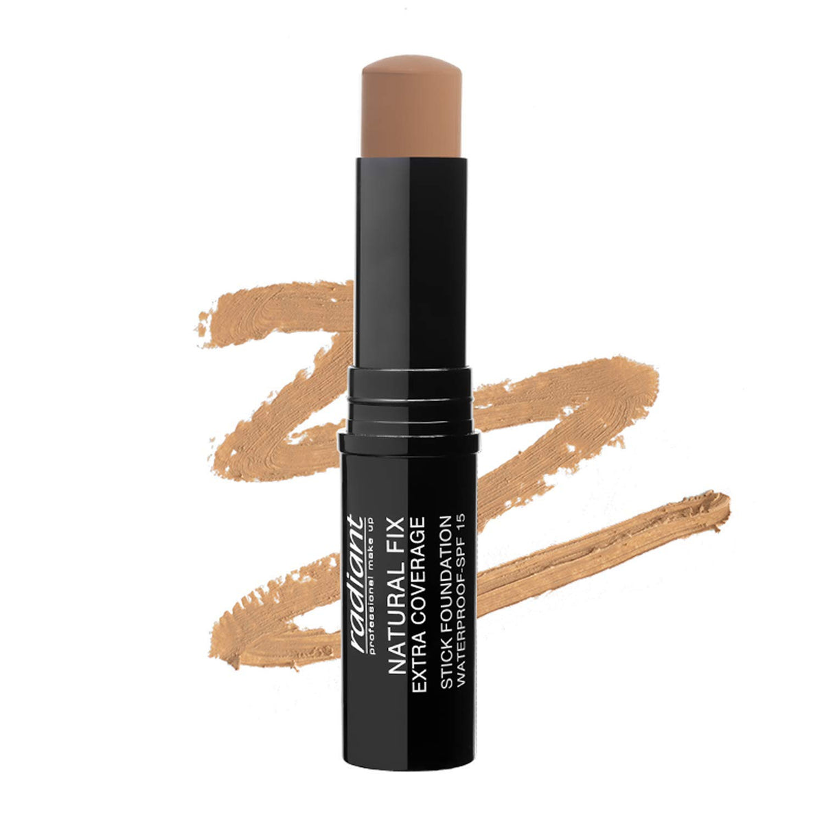 Radiant Professional Full Coverage Waterproof Foundation Stick - Spf 15, 0.3 Oz, 04 Peanut