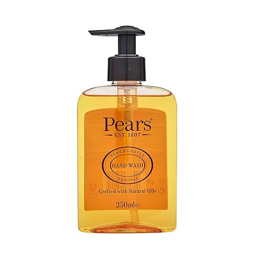 Pears Liquid Handwash 250Ml - Gentle Formula, Fresh Scent, Moisturizing Cleanser