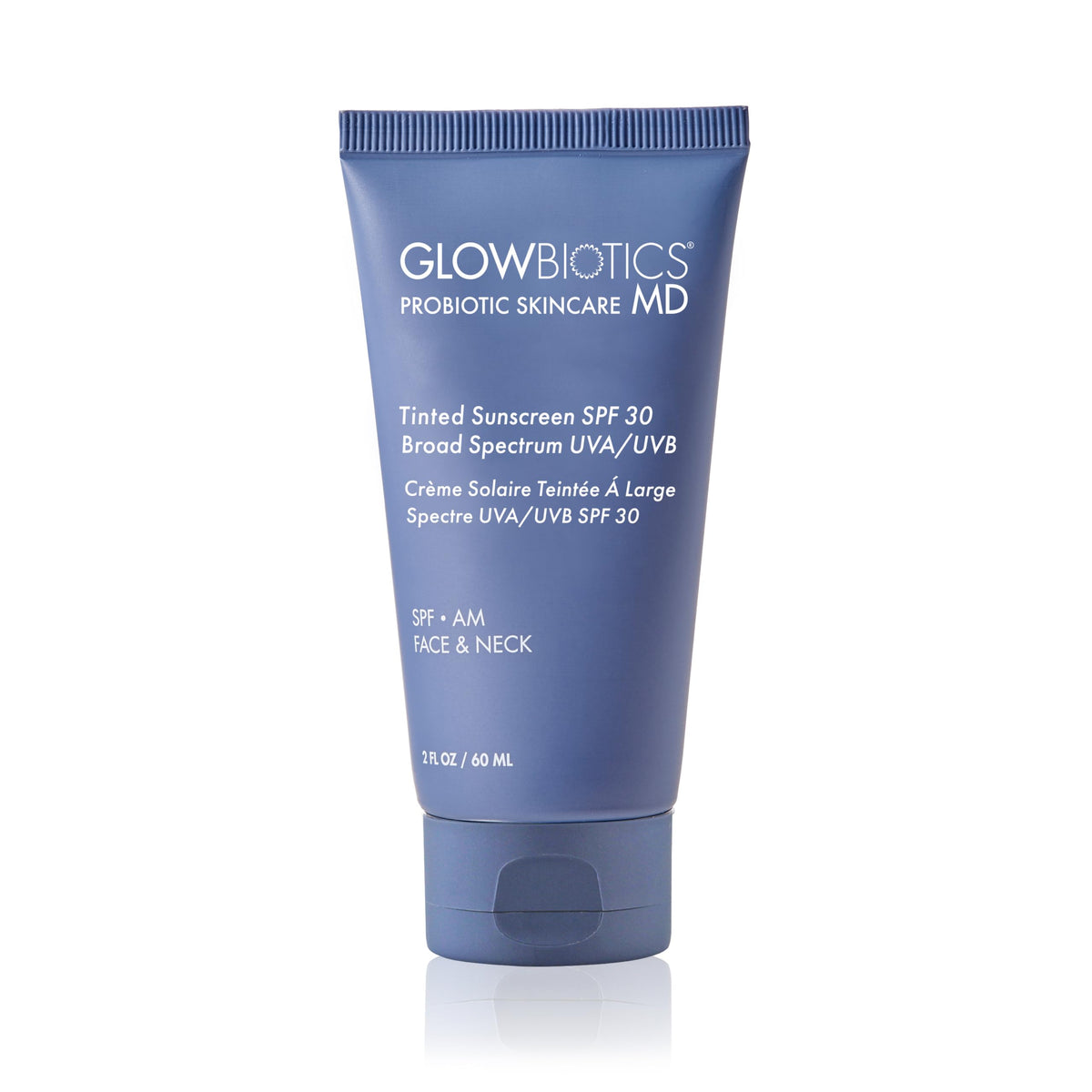 Glowbiotics Tinted Reef-Safe Sunscreen Spf 30 - Non-Greasy Mineral Primer, 2 Fl Oz