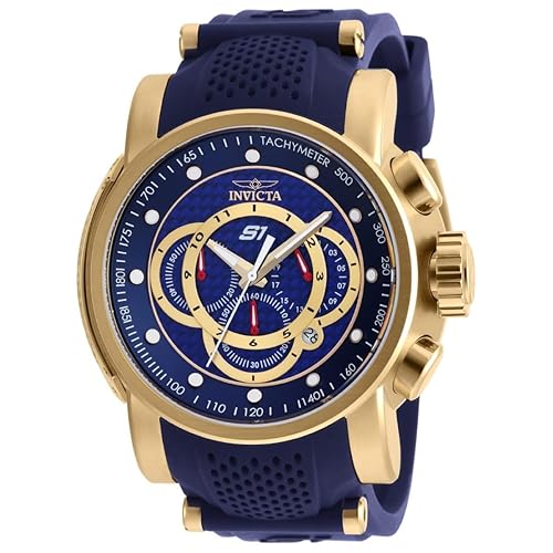 Invicta Men'S 19330 S1 Rally Blue Silicone Quartz Watch - Analog Display