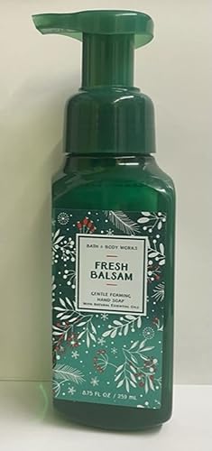 Bath & Body Works Fresh Balsam Gentle Foaming Hand Soap, 8.75 Fl Oz