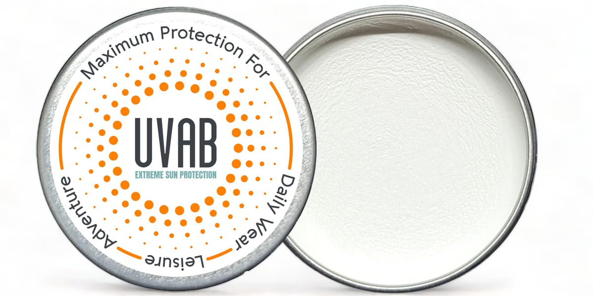 Uvab Zinc Sunscreen 15Ml - Travel-Sized Opaque White For Extreme Sun Protection & Outdoor Activities