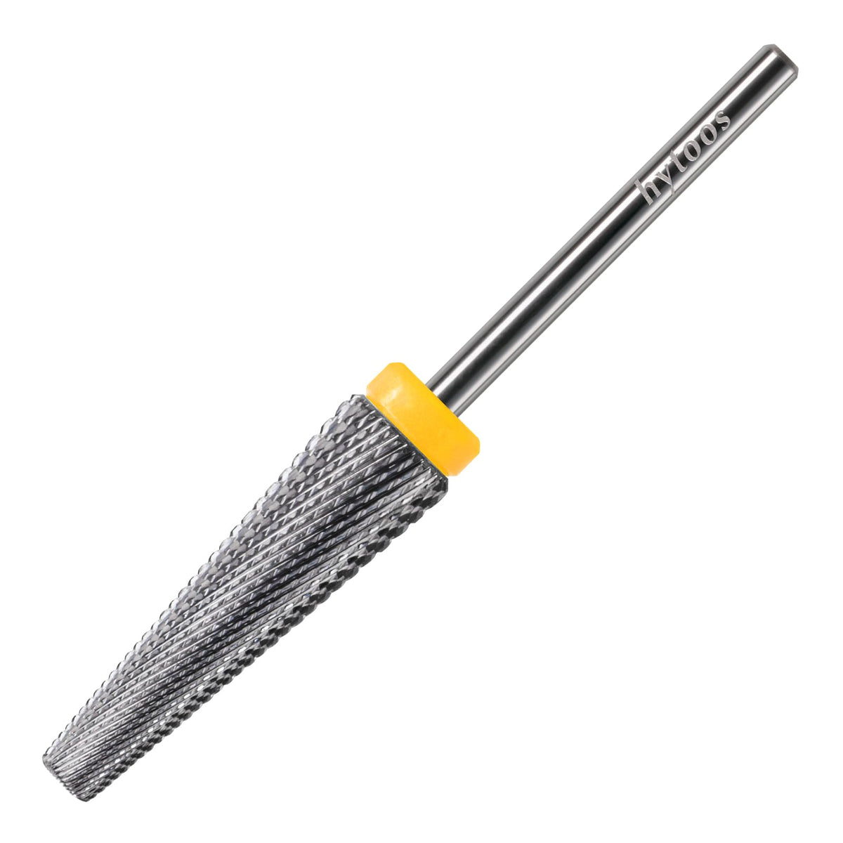 Hytoos 24Mm 5-In-1 Nail Drill Bits, Carbide Cross Tapered For Acrylic/Gel Removal, Electric