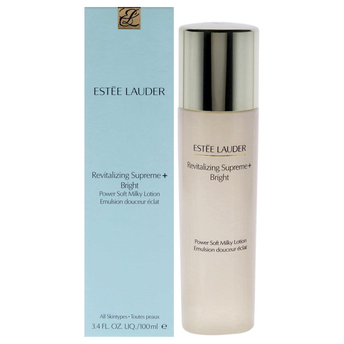 Estée Lauder Revitalizing Supreme Plus Bright Moisturizer 3.4 Oz Milky Lotion For Women