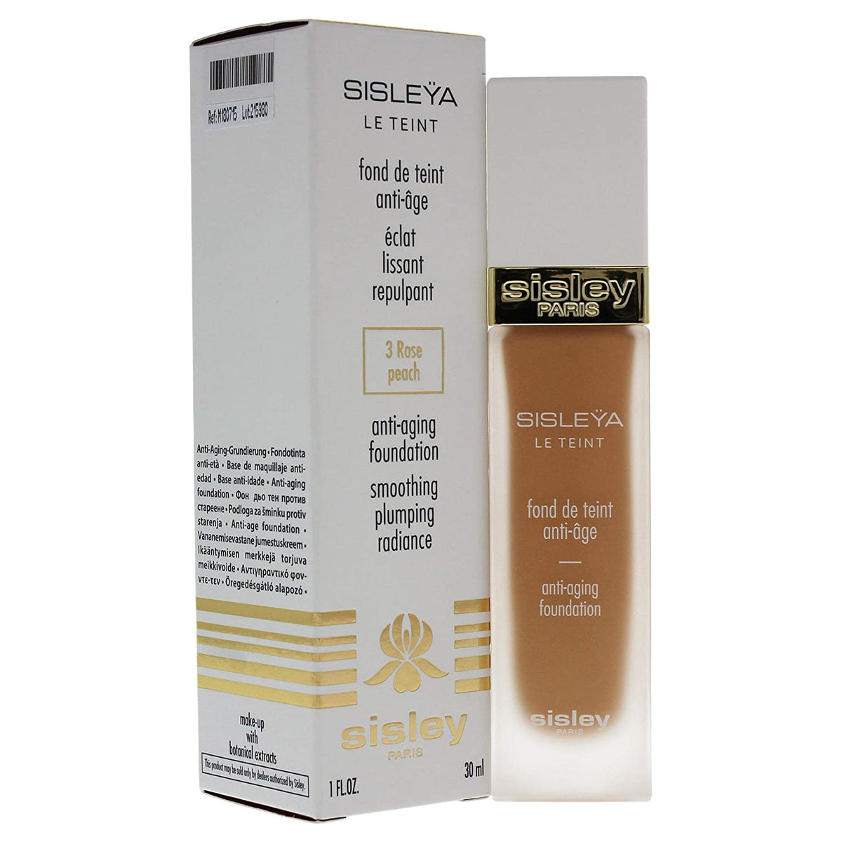 Sisley Sisley Sisleya Le Teint Anti Aging Foundation  3r  Peach  30 Ml1 Ounce  1 Ounce