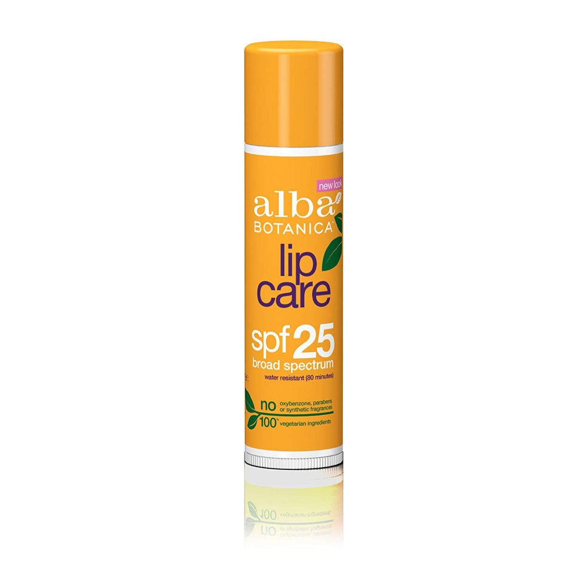 Alba Botanica Spf 25 Moisturizing Sunscreen Lip Balm - 0.15 Oz, Hydrating Protection