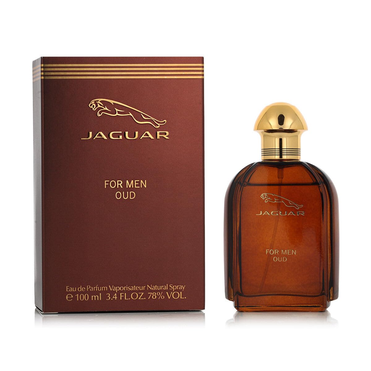 JAGUAR OUD EAU DE PARFUM SPRAY 3.4 OZ - Exotic Fragrance for Men, Long-Lasting Scent, Luxury Perfume by Jaguar